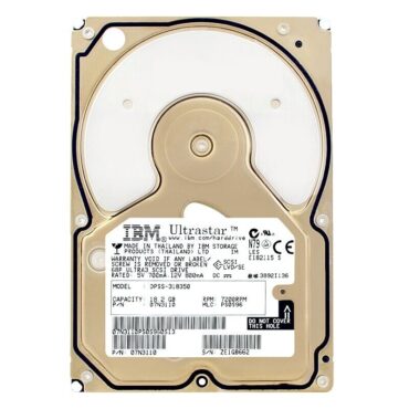 Festplatte IBM DPSS-318350 18GB 7200Rpm 68Pin U160 3,5" Zoll 07N3110