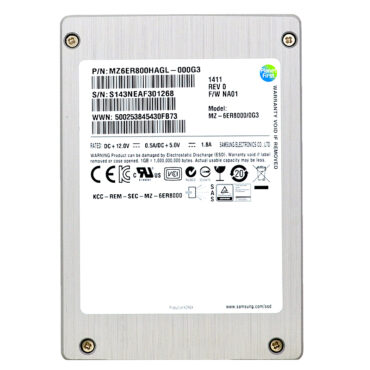 Festplatte Samsung SSD MZ6ER800HAGL-000G3 800GB Sas II 2.5" Zoll