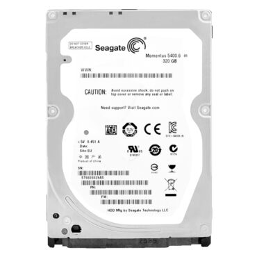 Festplatte Seagate 320Gb ST9320325AS 8Mb Cache 5400Rpm Sata II 2,5"