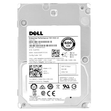 Festplatte Dell 04HGTJ 600GB 128MB Cache 15000Rpm Sas III 2,5" + CADDY