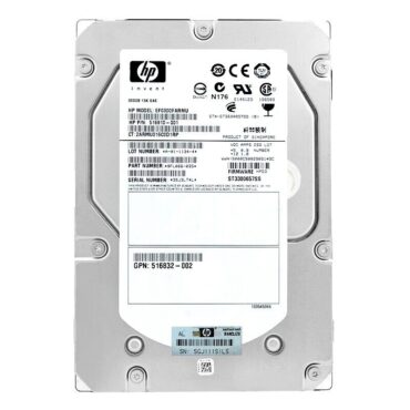 Festplatte HP EF0300FARMU 300GB 15000Rpm Sas II 3.5" 516810-001