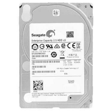 Seagate Enterprise ST2000NX0403 2TB SATA III 128MB 7200RPM 2.5"