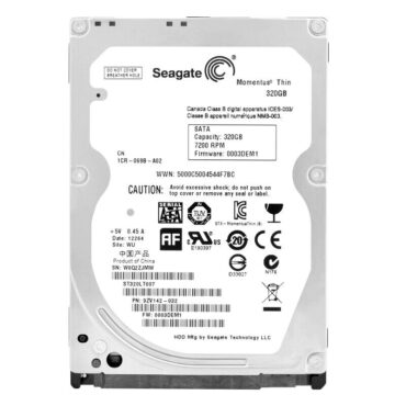 Seagate 320Gb ST320LT007 16Mb Cache 7200Rpm Sata II 2,5" Zoll