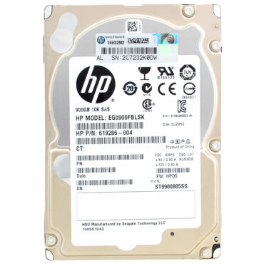 Festplatte HP EG0900FBLSK 900GB SAS 10000 RPM 2.5'' Zoll 619286-004