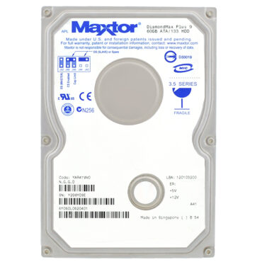 Maxtor 6Y060L0 DiamondMax Plus 9 60GB 7200RPM Ata 133 3.5" Zoll