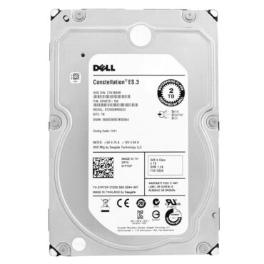 Festplatte Dell 2TB ST2000NM0023 128MB Cache 7200Rpm SAS II 3.5'' 01P7DP