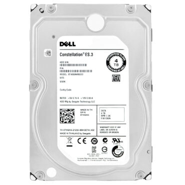 Festplatte Dell 4TB ST4000NM0033 128MB Cache 7200Rpm Sata III 3,5" Zoll 0THGNN