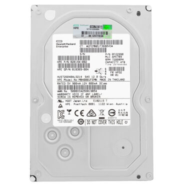 Festplatte HP MB4000JFEMN 4TB 7.2K SAS III 3.5'' Zoll 820194-002