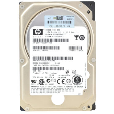 Festplatte HP EG0300FARTT 300GB SAS II 10K 2.5'' 507129-004 518011-002