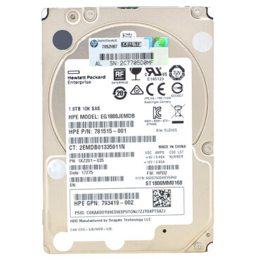 Festplatte HP 1.8TB EG1800JEMDB 10000RPM 128Mb SAS III 2,5" 781515-001