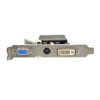 Grafikkarte NVIDIA GEFORCE 6200 256MB DDR2  VGA S-VIDEO DVI – Bild 4