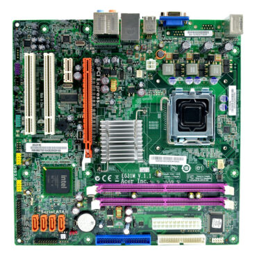 Mainboard Asus EG31M V1.1 Sockel 775 DDR2 SATA2 PCI Express USB 2.0 ATX