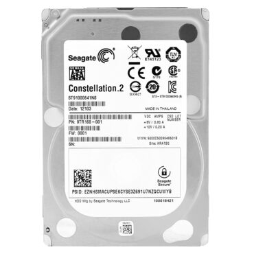 Festplatte Seagate ST91000641NS 1TB 7200RPM 64MB SATA III 2.5'' Zoll