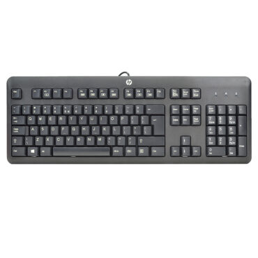 HP Tastatur USB 672647-L33 QWERTY Kabelgebunden Schwarz