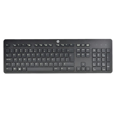 HP USB Business Tastatur KBAR211 803181-L31 QWERTY Kabelgebunden Schwarz