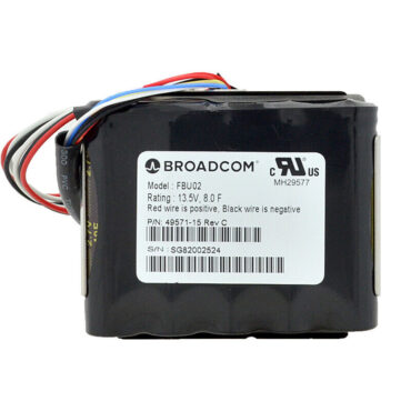 Broadcom 49571-15 Rev C 13.5V 6.4F RAID Cache Battery Backup Modul