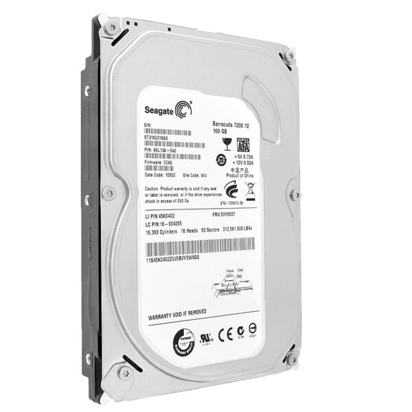Seagate 160Gb ST3160318AS 8Mb Cache 7200Rpm SATA II 3,5" – Bild 2