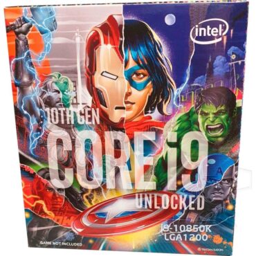 Intel Core i9-10850K, 10C/20T, 3.60-5.20GHz, boxed ohne Kühler, Avengers-Edition