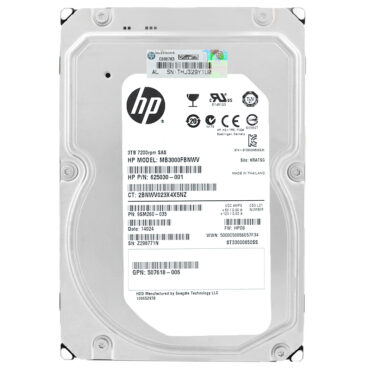 Festplatte HP MB3000FBNWV 3TB 7.2K SAS II 3.5'' 625030-001