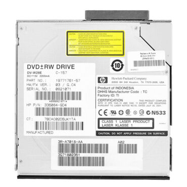 DVD Laufwerk HP DV-W28E Slim DVD-RAM / DVD+RW - IDE