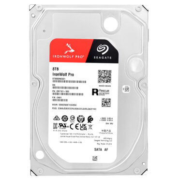 Seagate IronWolf Pro ST8000NE001 8Tb 256Mb Cache 7200Rpm Sata III 3,5'' Zoll