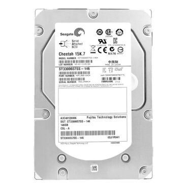 Fujitsu 146Gb ST3300657SS-146 16Mb Cache 15 000Rpm Sas II 3,5" Zoll A3C40126906