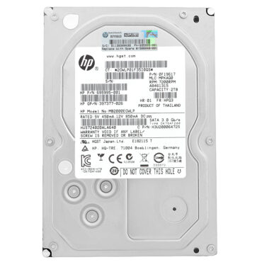 Festplatte HP 2Tb MB2000ECWLP 64Mb Cache 7200Rpm Sata III 3,5" 695995-001