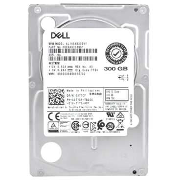 Dell AL14SXB30ENY 300GB 15000Rpm Sas III 2,5" Zoll 0377CF