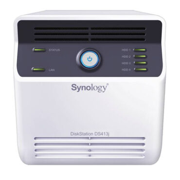 Synology DS413J 1,6GHz DDR3 512 MB DiskStation NAS 4xBay