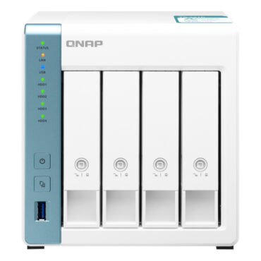 QNAP TS-431K 4-Core, 1,7GHz 1 GB DDR3 4xBay 3,5'' Nas Server