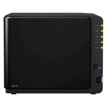 SYNOLOGY DS416 2x1.4GHz DDR3 1 GB NAS Server DiskStation 4x BAY