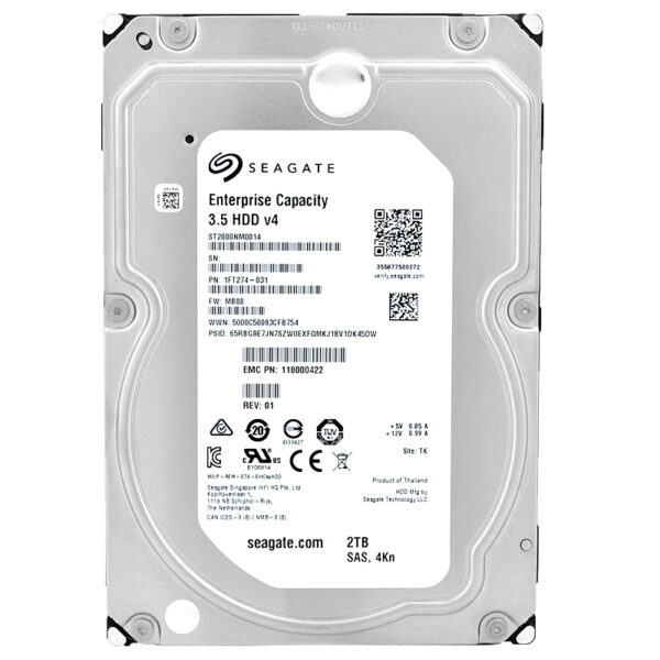 Seagate ST2000NM0014 2TB 7200Rpm 128Mb Cache SAS III 3,5" Zoll