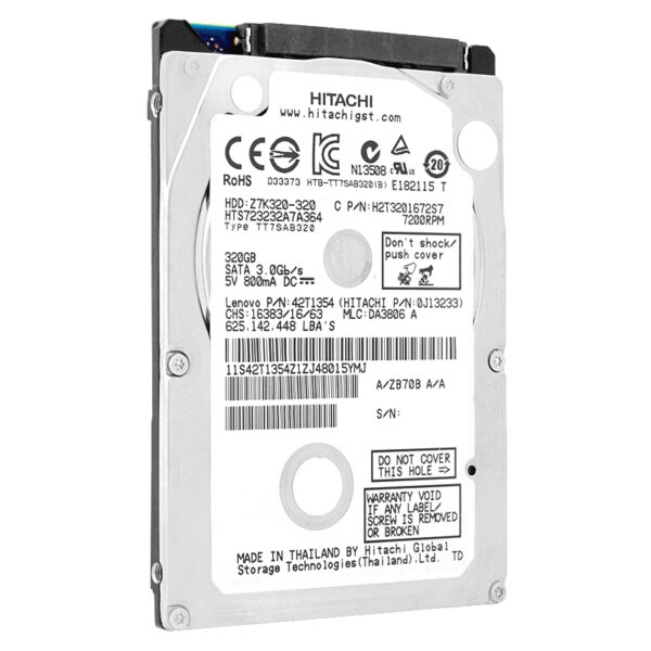 Hitachi HTS723232A7A364 320GB 16MB Cache 7200Rpm Sata II 2,5" – Bild 2