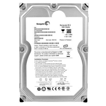 Festplatte Seagate 1TB ST31000340NS ES.2 7200 RPM 32MB Sata II 3,5"