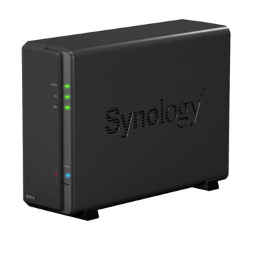 DiskStation Synology DS114 1.2GHz DDR3 512MB 1 Bay NAS