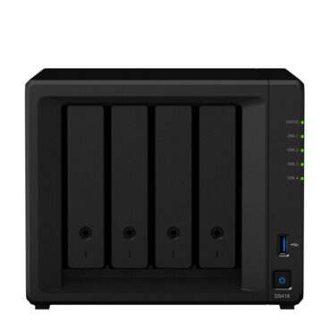 Synology DS418 Quad-Core 1,4 GHz 2 GB DDR4 4x BAY NAS