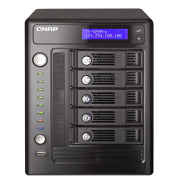 QNAP TS-509 Pro Turbo NAS 1.6GHz 1GB DDRII RAM 128MB 5x BAY