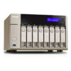 QNAP TVS-863 NAS-System AMD quad-core 2.4 GHz 16GB DDR3 RAM 8 xBAY – Bild 2