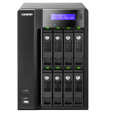 QNAP Turbo NAS TS-809 Pro Server 2GB DDRII RAM  8-Bay 2x2.8 GHz