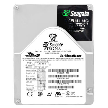 Festplatte Seagate ST51270A 1282MB 5376RPM IDE ATA 3,5'' Zoll