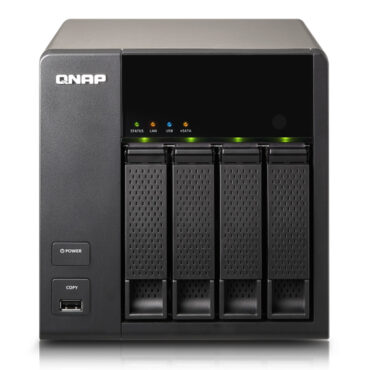 QNAP TS-420 1.6GHz 512MB DDR3 Sata NAS Server