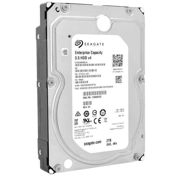Seagate ST2000NM0014 2TB 7200Rpm 128Mb Cache SAS III 3,5" Zoll – Bild 2