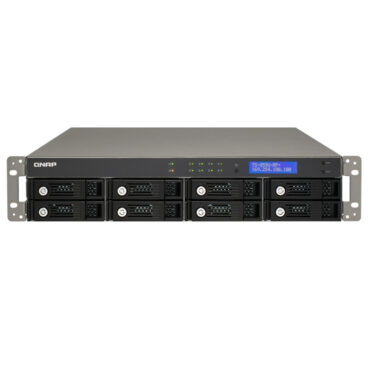 QNAP NAS TS-859U-RP+ Dual-core 1.8GHz 1GB RAM 8x Bay