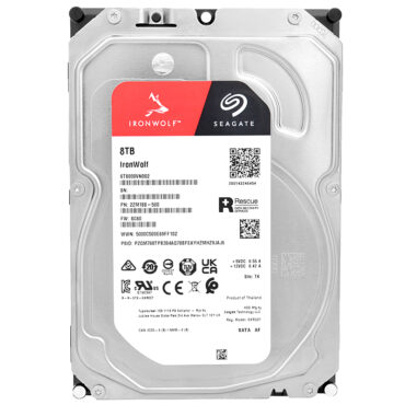 Seagate IronWolf ST8000VN002 8Tb 256Mb Cache 5400Rpm Sata III 3,5'' Zoll