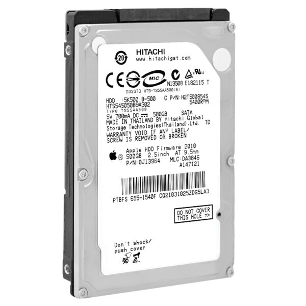 Hitachi HTS545050B9A302 500GB 8Mb Cache 5400Rpm Sata II 2,5" – Bild 2