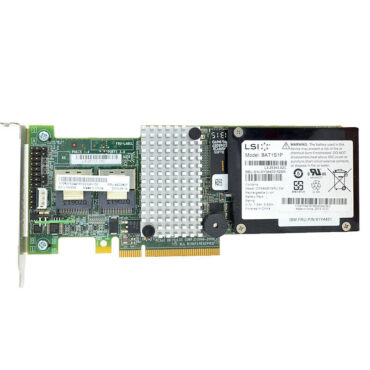 LSI MegaRAID L3-25121-79D SAS SATA Controller with Battery BAT1S1P 46C8927