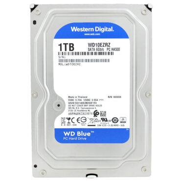 WD Blue WD10EZRZ 1TB 5400Rpm 64Mb Cache Sata III 3.5" Zoll