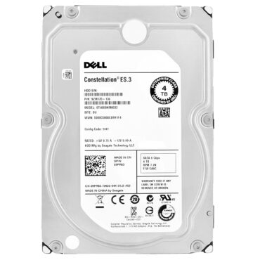 Festplatte Dell 4TB ST4000NM0033 128MB Cache 7200Rpm Sata III 3,5" Zoll 09PR63