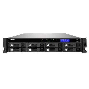 QNAP NAS- System TS-869U-RP 2x 2.13GHz 2GB RAM 8x Bay