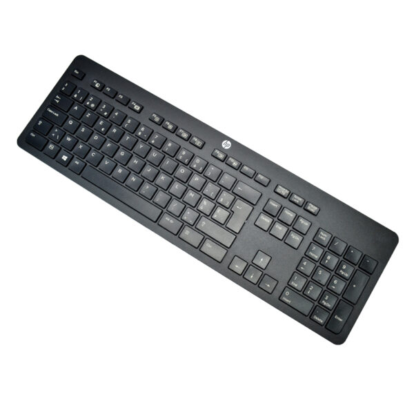 HP Wireless Keyboard Slim Win8 Tastatur 803183-181 Belgian SK-2064 – Bild 3